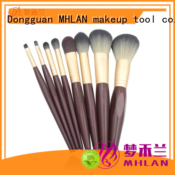 MHLAN 100% quality makeup brush set cheap supplier for cosmetic