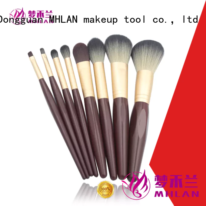 custom makeup brush kit supplier for wholesale