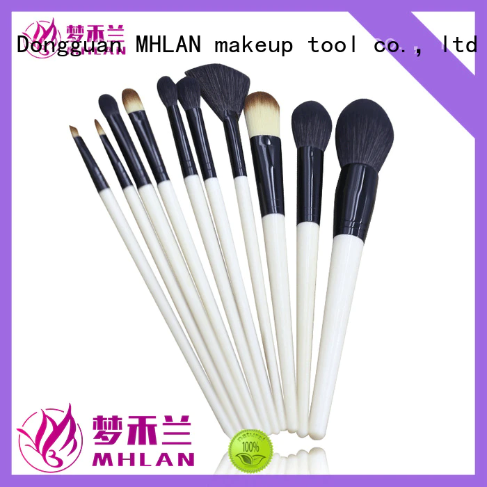 MHLAN 100% quality cosmetic brush set supplier for cosmetic