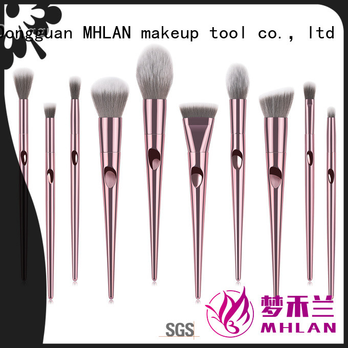 MHLAN 100% quality best makeup brush set factory for cosmetic
