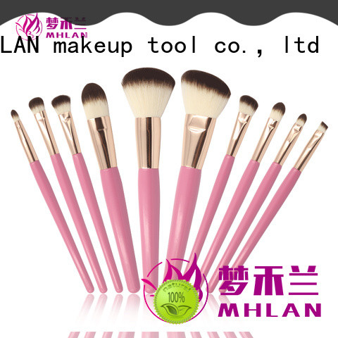 custom makeup brush set low price from China for wholesale
