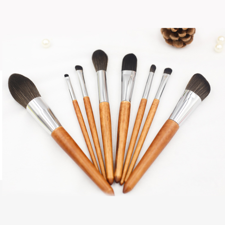 MHLAN name brand 8 pcs soft fiber makeup brush sets