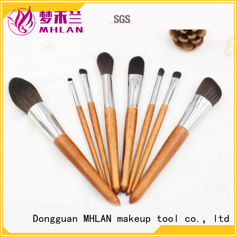 MHLAN custom face brush set from China for distributor