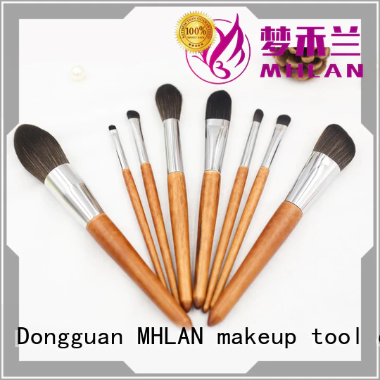 MHLAN 100% quality makeup brush set supplier for cosmetic
