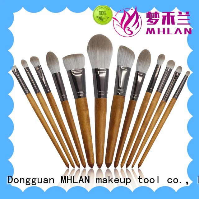 MHLAN travel makeup brush set factory for cosmetic