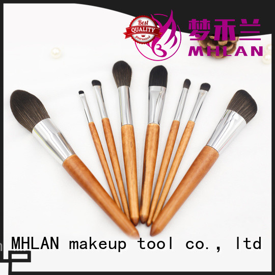 MHLAN 100% quality makeup brush kit factory for cosmetic
