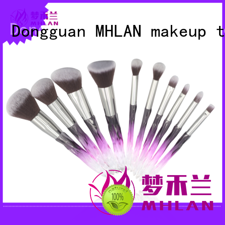 MHLAN 100% quality face brush set from China for cosmetic