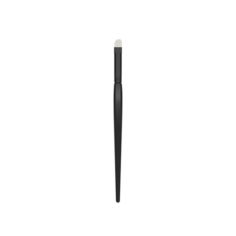 MHLAN special shape handle eyeliner makeup brush with super soft white synthetic hair