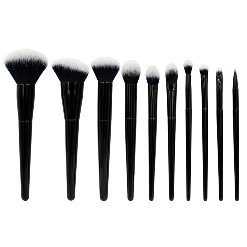 custom made makeup brush set low price from China for face