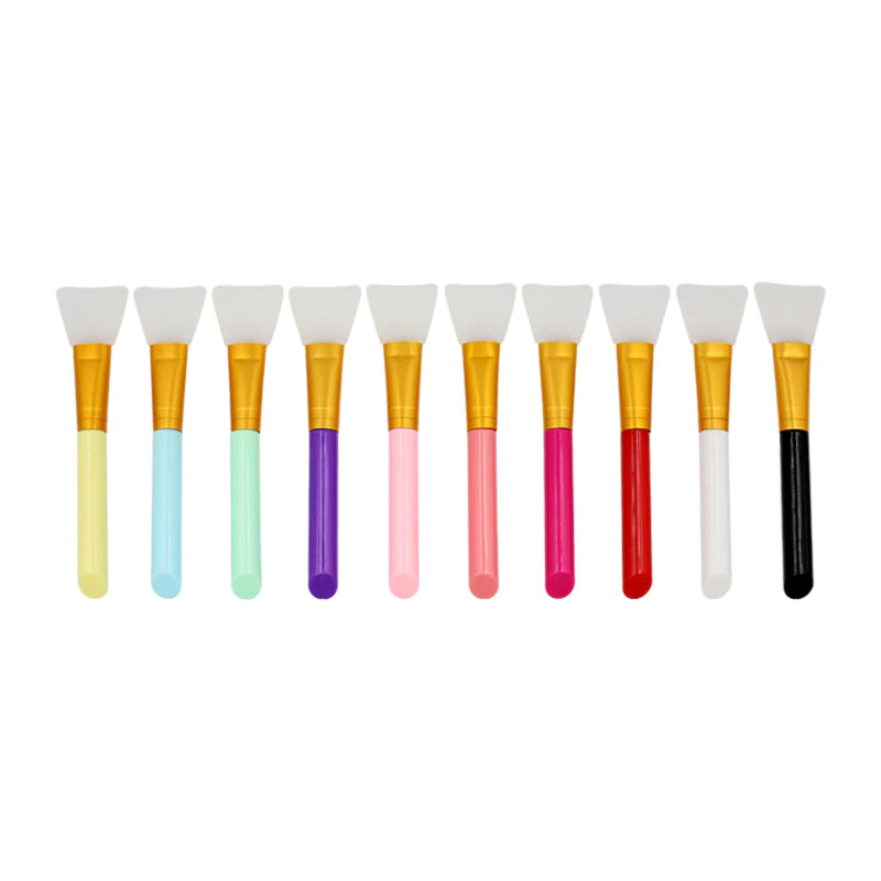 Wholesale colored silicone facial mask brush From China-MHLAN