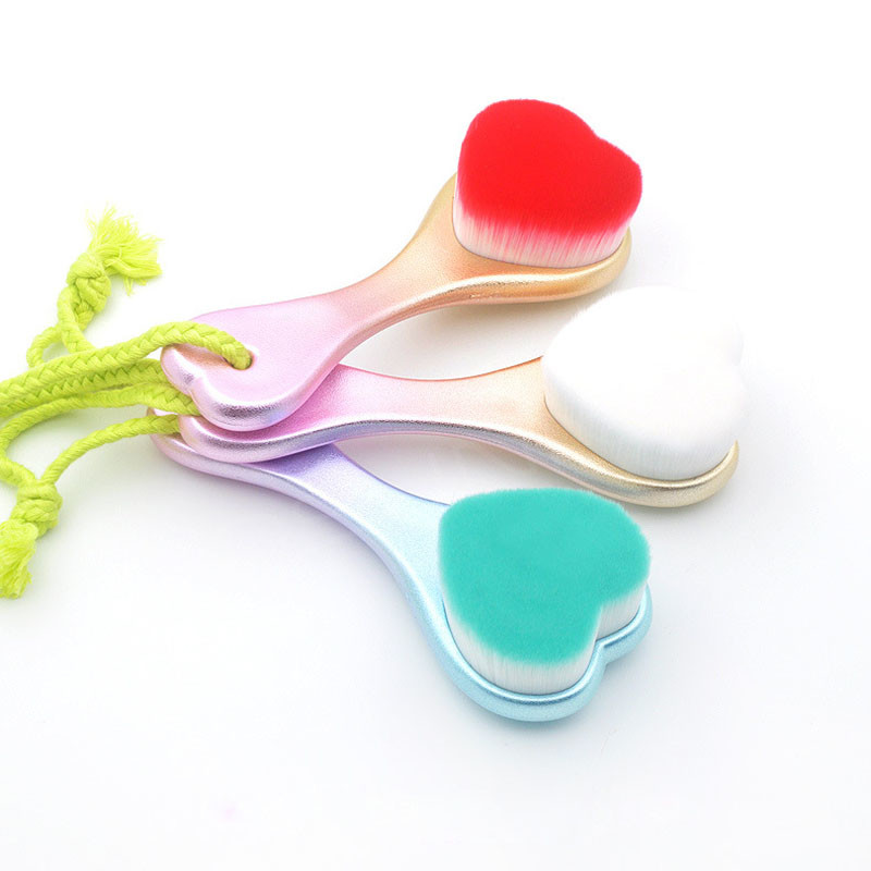 Professional heart shaped best facial cleansing brush acne Factory From China-MHLAN