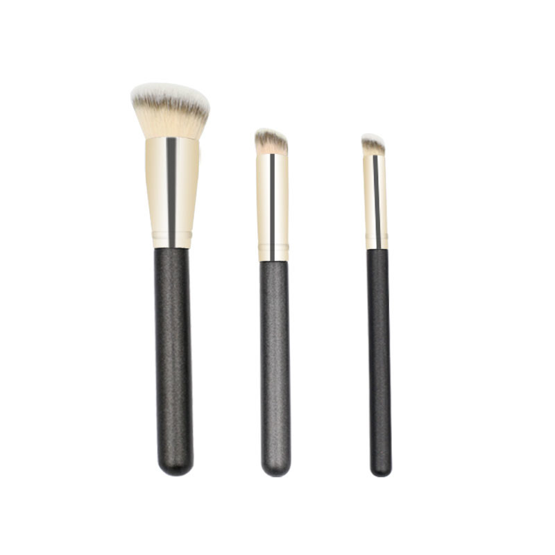 MHLAN premium quality 100% vegan and synthetic hair makeup brushes
