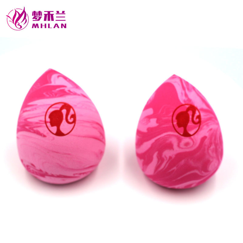 China Professional mixed color latex-free large makeup sponge Factory