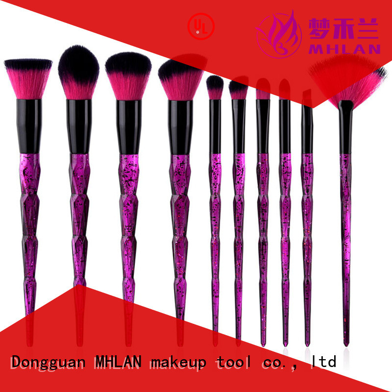 MHLAN essential makeup brushes from China for cosmetic