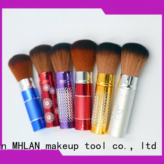 MHLAN retractable makeup brush factory for importer