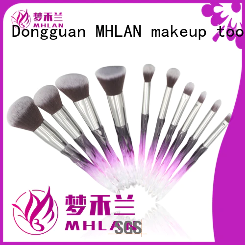 MHLAN 100% quality face brush set from China for cosmetic