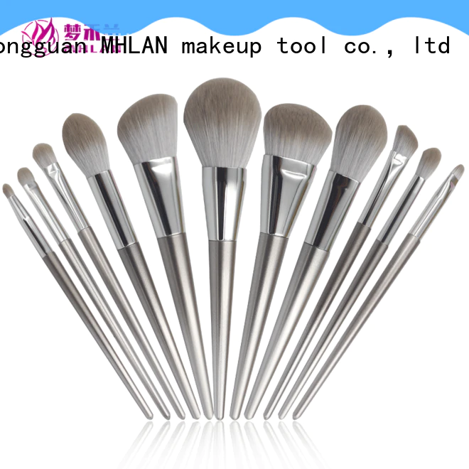MHLAN 100% quality professional makeup brush set manufacturer for distributor
