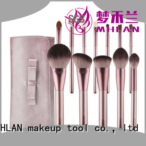 MHLAN 100% quality full makeup brush set supplier for distributor