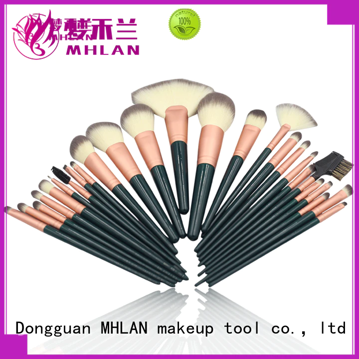 MHLAN good makeup brush sets from China for cosmetic