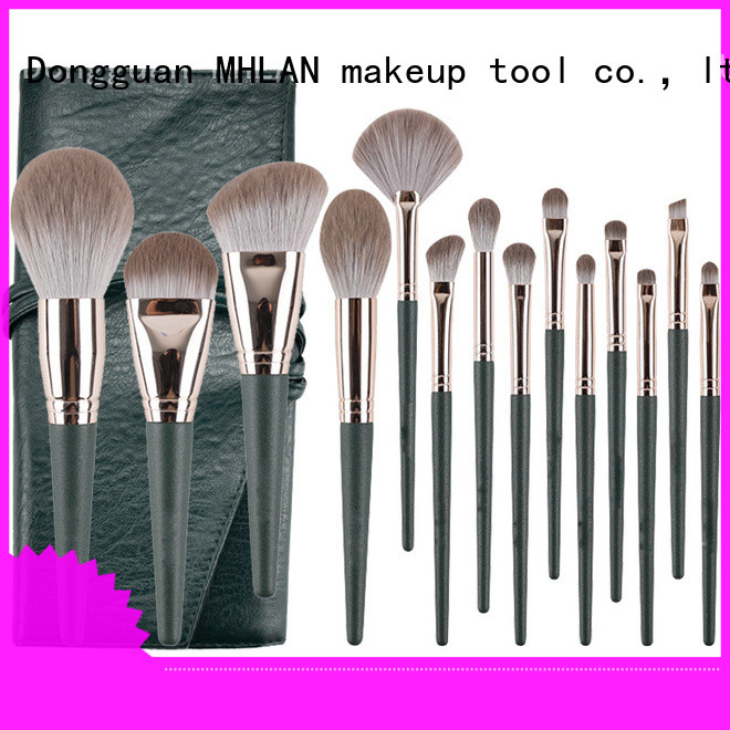 MHLAN 100% quality best makeup brushes kit supplier for wholesale